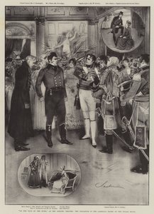 I The Days of the Duke, på Adelphi Theatre, utfordringen i gambling-rommene på Palais Royal